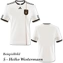 Adidas DFB Heim Trikot 2010 wei&szlig; - Heiko Westermann