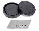 Rear Lens & Camera Body Caps for Sony Alpha DSLR-A100, DSLR-A200, DSLR-A230, DSLR-A290, DSLR-A300, DSLR-A330, DSLR-A350, DSLR-A380, DSLR-A390, DSLR-A450, DSLR-A500, DSLR-A550, DSLR-A700, DSLR-A850, DSLR-A900