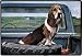 Basset Hound in Truck Doormat Mat Rug Home Decor