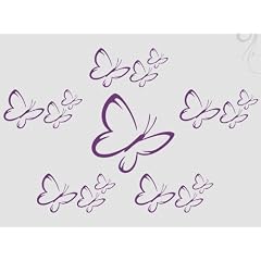 Wandtattoo Schmetterlinge 16 Wandsticker Motiv 3_P