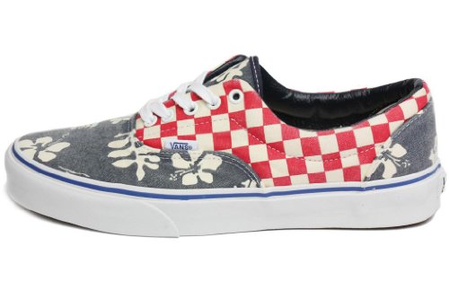 Vans Unisex's VANS ERA (VAN DOREN) SKATE SHOES 10.5 Men US (ALOHA/CHECKER) On Sale