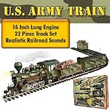 Military ARMY TRAIN - G Scale - Toys & Games > Trains