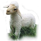 Baby Lamb Toy Reproduction By Hansa, 6'' Long -Affordable Gift for your Little One! Item #DHAN-4787