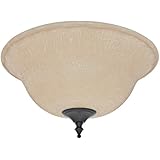 Hunter Fan Company Hunter Fan Company 99160 Amber Linen Bowl Glass