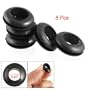 Wearing Resistant 12mm Double Side Rubber Grommets 5Pcs