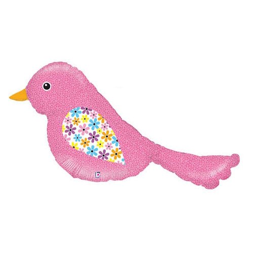 Adorable Pink Springtime Bird Flowers 37