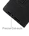 FanTEK Acer Iconia One 8 B1-810 8-Inch Case - PU Leather Multi-Angle Stand Magnetic Smart Cover (Black)
