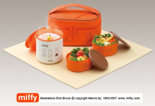Cover image : THERMOS 保温弁当箱 ミッフィー オレンジ DBJ-250B OR