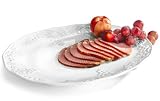 Mayfair & Jackson Delarobia Turkey Platter 17.5x13.5-in.