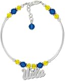 UCLA Bruins Crystal Tube Bracelet