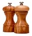 Gourmet Food : French traditional wood turned salt or pepper grinder mill dispenser, Pepper grinder
