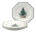 Nikko Ceramics Christmastime Dinner Plates, Set of 4