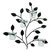 Black Wire Leaf Wall Sconce