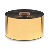 Metallic Streamers 2 in. x 81ft. Roll Gold
