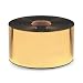 Metallic Streamers 2 in. x 500ft. Roll Gold