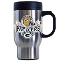Siskiyou Sports Green Bay Packers 18 oz  NFL Stainless Steel Travel Mug