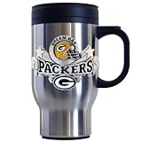 Siskiyou Sports Green Bay Packers 18 oz  NFL Stainless Steel Travel Mug