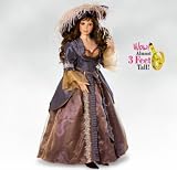 Victorian Doll, Camille, 34 inch Porcelain Doll