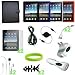 TsirTech 18-Item Accessory Bundle for “New Model Apple iPad ” 4G lite and iPad 2 3G tablet / Wifi model 16GB, 32GB, 64GB