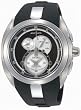 Seiko Acrtura #SNL051P1 Men's Kinetic Chronograph Watch with Black Resin Strap