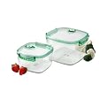 Fresh Vac Pro Series 4-pc. Square Container Set