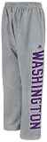 Washington Huskies adidas Grey Fleece Sweatpants