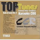 Click here to buy Top Tunes Karaoke CDG TT-053 Hall of Fame Vol. 5 Creedence Clearwater Revival by  Karaoke .