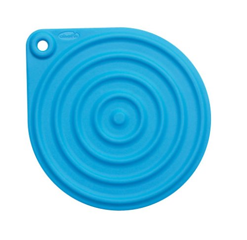 Kai Europe TRVT-260SA Chef'n DiscGo Topflappen magnetisch und Untersetzer, Saphir