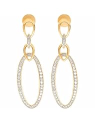 14K Yellow Gold Diamond Earrings - 0.50 Ct. -- LIFETIME WARRANTY