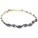 Sorrelli Aurora Sky Multi-Crystal Wave Gold-To