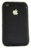 KingCase iPhone 3G & 3GS * Textured Silicone Case * (Black) 8GB, 16GB, 32GB
