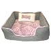 Pet Supplies : 24" Luxury Pet Bed Dog/Cat with Small Pillow
