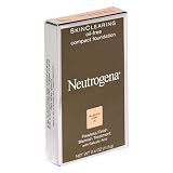 Neutrogena Skin Clearing Oil-Free Compact Foundation, Blushing Ivory 30, 0.4 Oz (11.3 g)