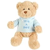 Gund It's A Boy Teddy Bear BROWN