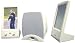 3pc Beige Flat Panel Amplified Multimedia Speaker 7 Watts Rms