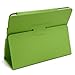 HDE Case for Original iPad 1st Generation - Slim Fit Leather Cover Stand Folio with Magnetic Closure for Apple iPad 1 (Green)