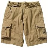 Kid's Khaki Vintage Paratrooper Cargo Shorts