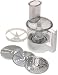 Bosch MUZ 7 MM2 Food Processor Attachment with Slicing, Shredding, Grating Disks and Disk Holder