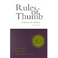 Rules of Thumb: A Guide for Writers