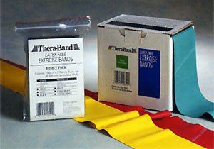 Thera-Band Latex Free Exercise Bands - 25 Yards
