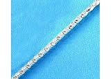 Signature Sterling Silver Popcorn Anklet STERLING SILVER