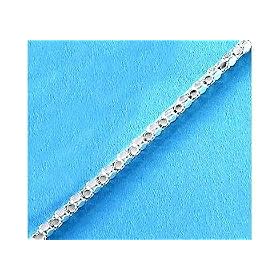 Signature Sterling Silver Popcorn Anklet STERLING SILVER by Anklets