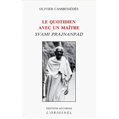 Le Quotidien avec un ma�tre, Svami Prajnanpad