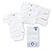 Gerber 4-Pack Long Sleeve Onesies Brand One Piece Underwear - White, 18 Months
