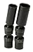 SK 33303 2 Piece 3/8-Inch Drive Double Swivel 5/8-Inch and 3/16-Inch Spark Plug Socket Set
