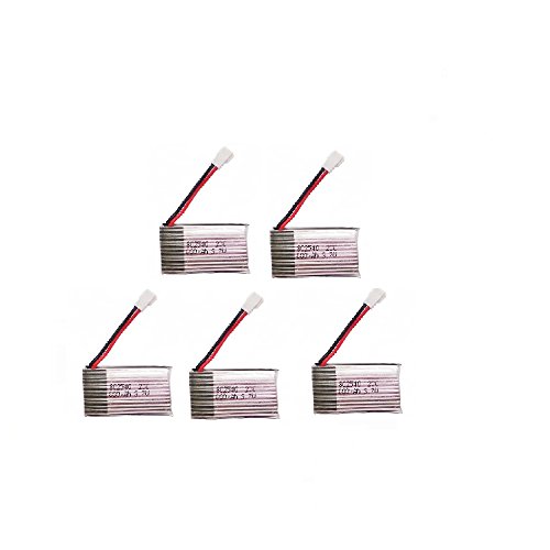 CRW Generic 3.7V 680mAh 20C Lipo Battery(5PCS) for Syma X5 X5C Parts