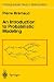 Book An Introduction to Probabilistic Modeling