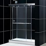 DreamLine SHDR-SHDR-1360728 56-60 Charisma Frameless Bypass Sliding Shower Door