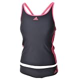 Adidas Womens Infinitex Swimming Tankini - Dark Grey - O53166