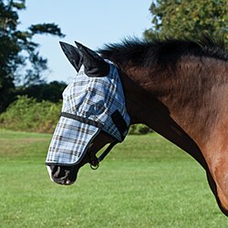 Kensington Fly Mask w/ Removable Nose - SmartPurple